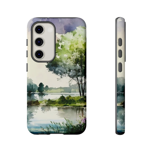 Summer Day by the Lake - Impact Resistant Phone Case